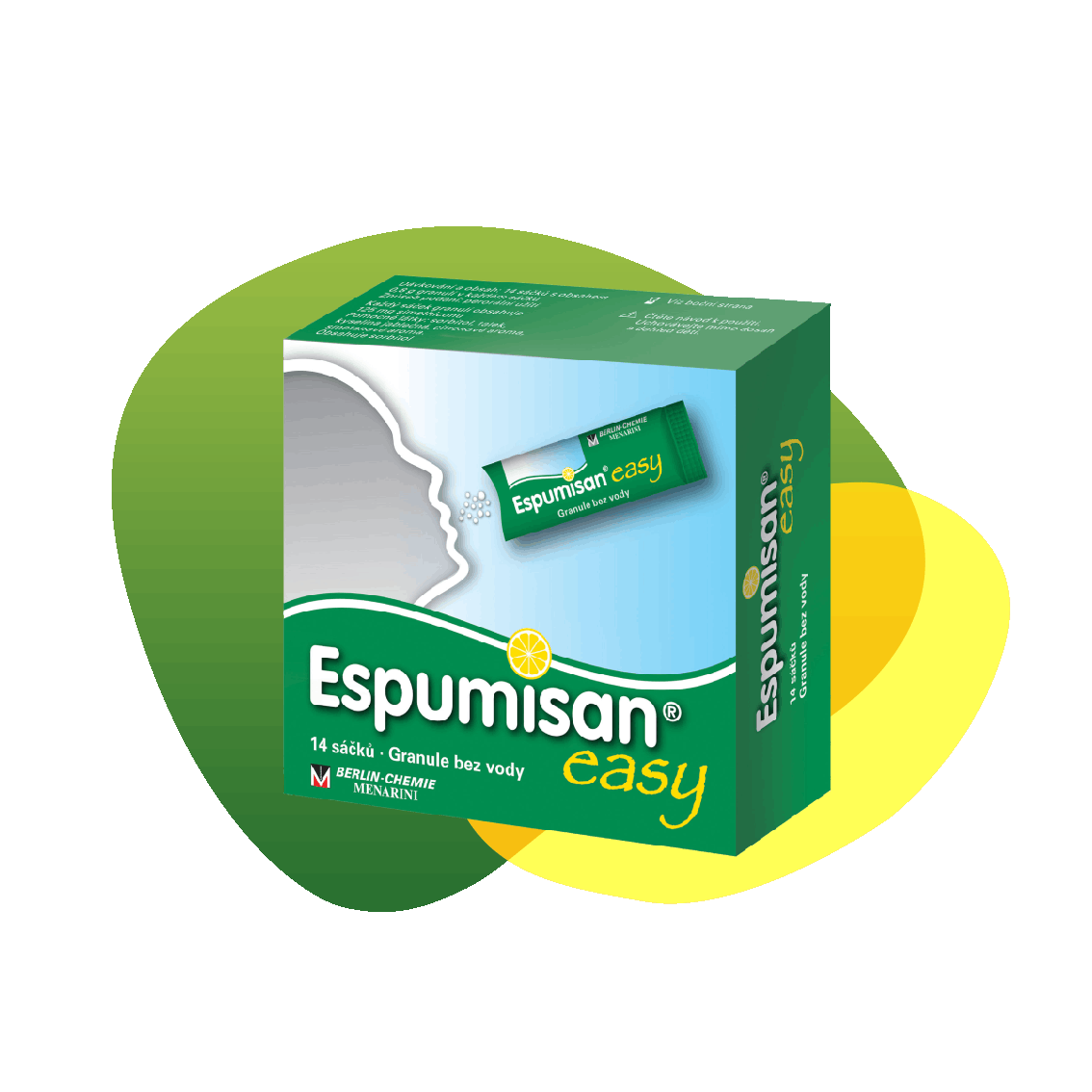 Balení Espumisanu Easy 125 mg granule